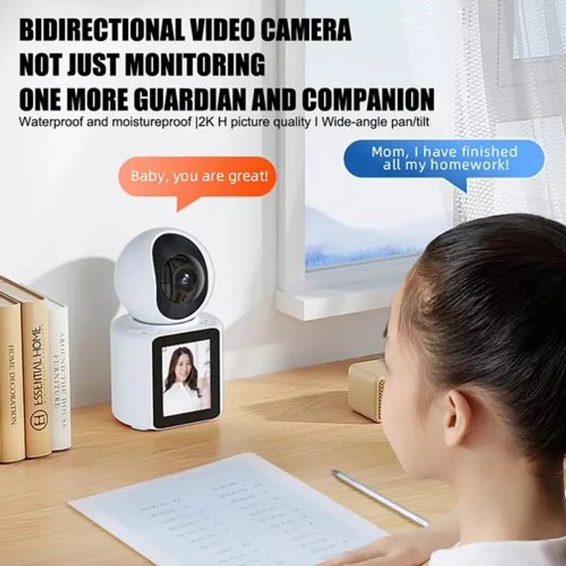 Caméra Ultra HD WIFI 1080P, Caméra dappel vidéo Détection de mouvement, 5mg