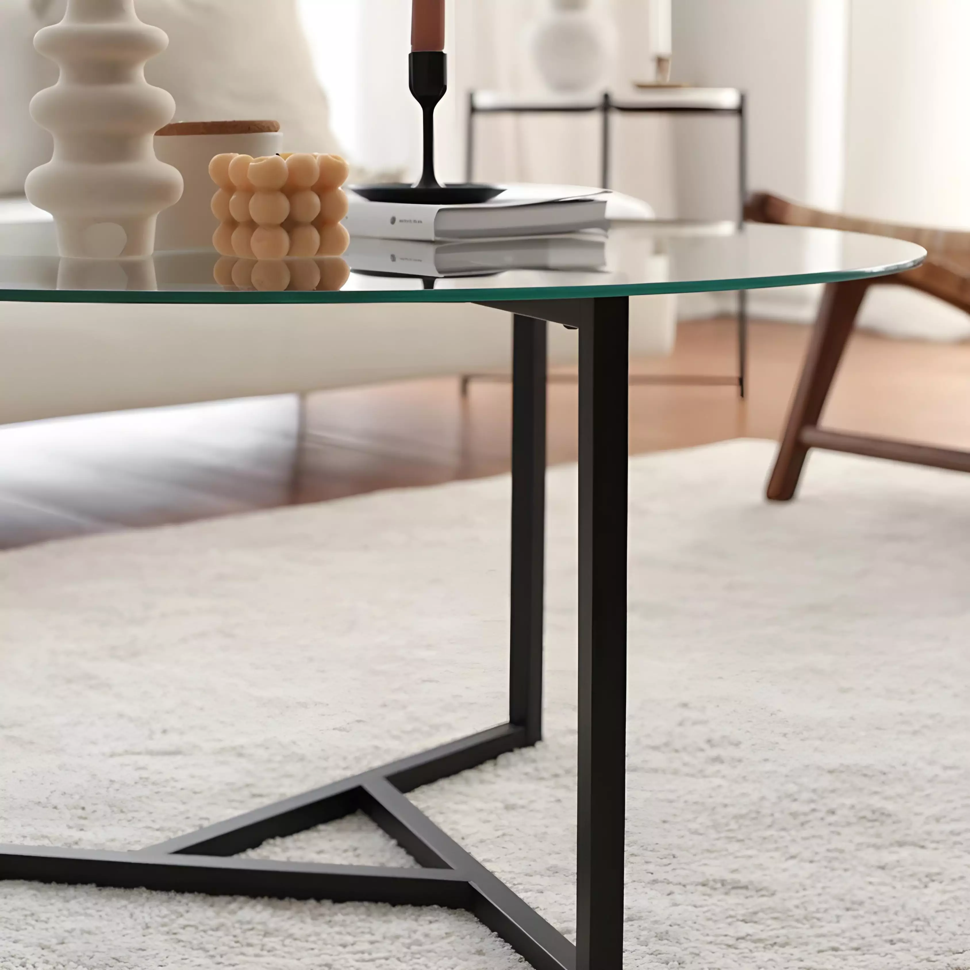 Table Basse en Verre Trika