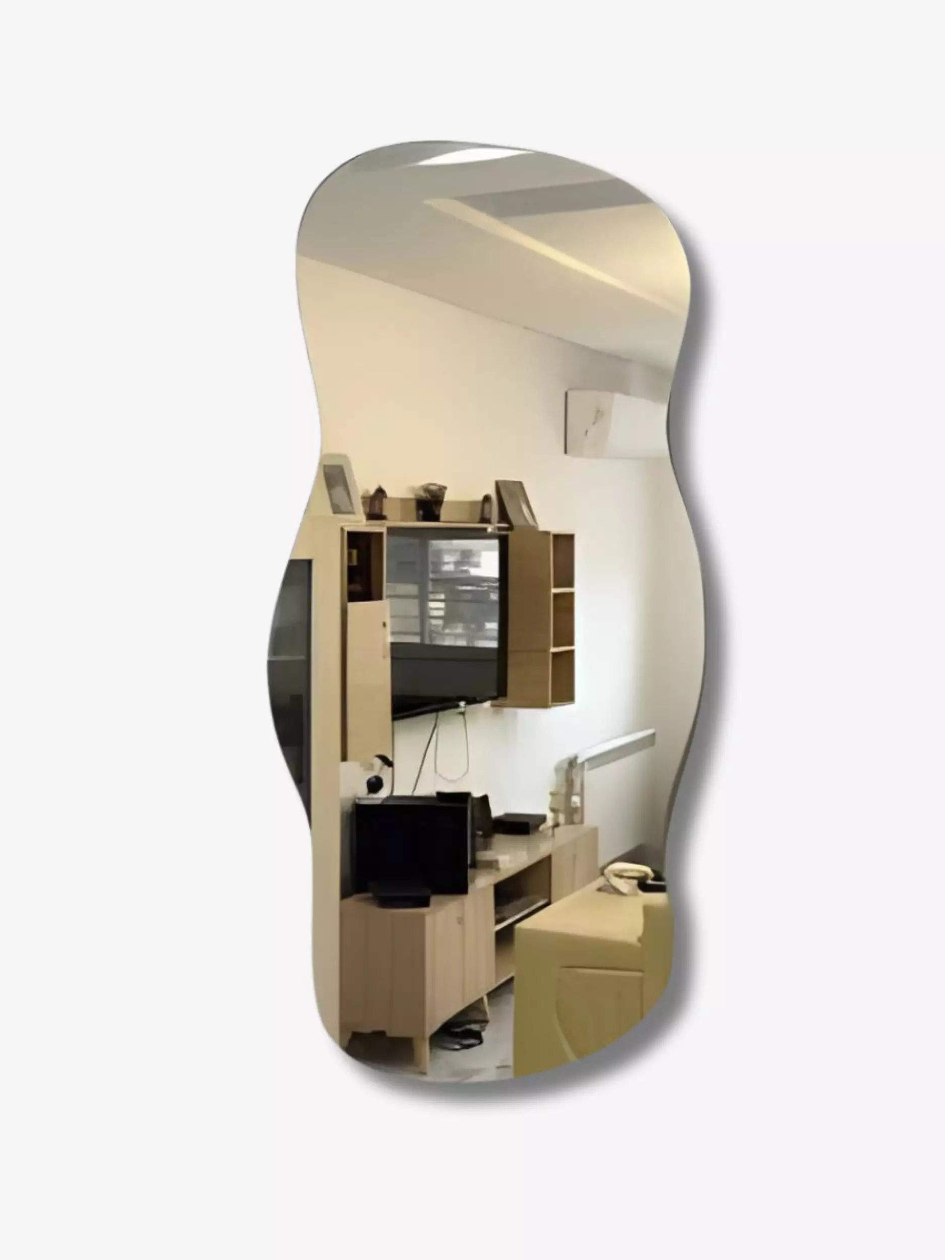 Miroir Zigzag Sans Cadre 100/60cm