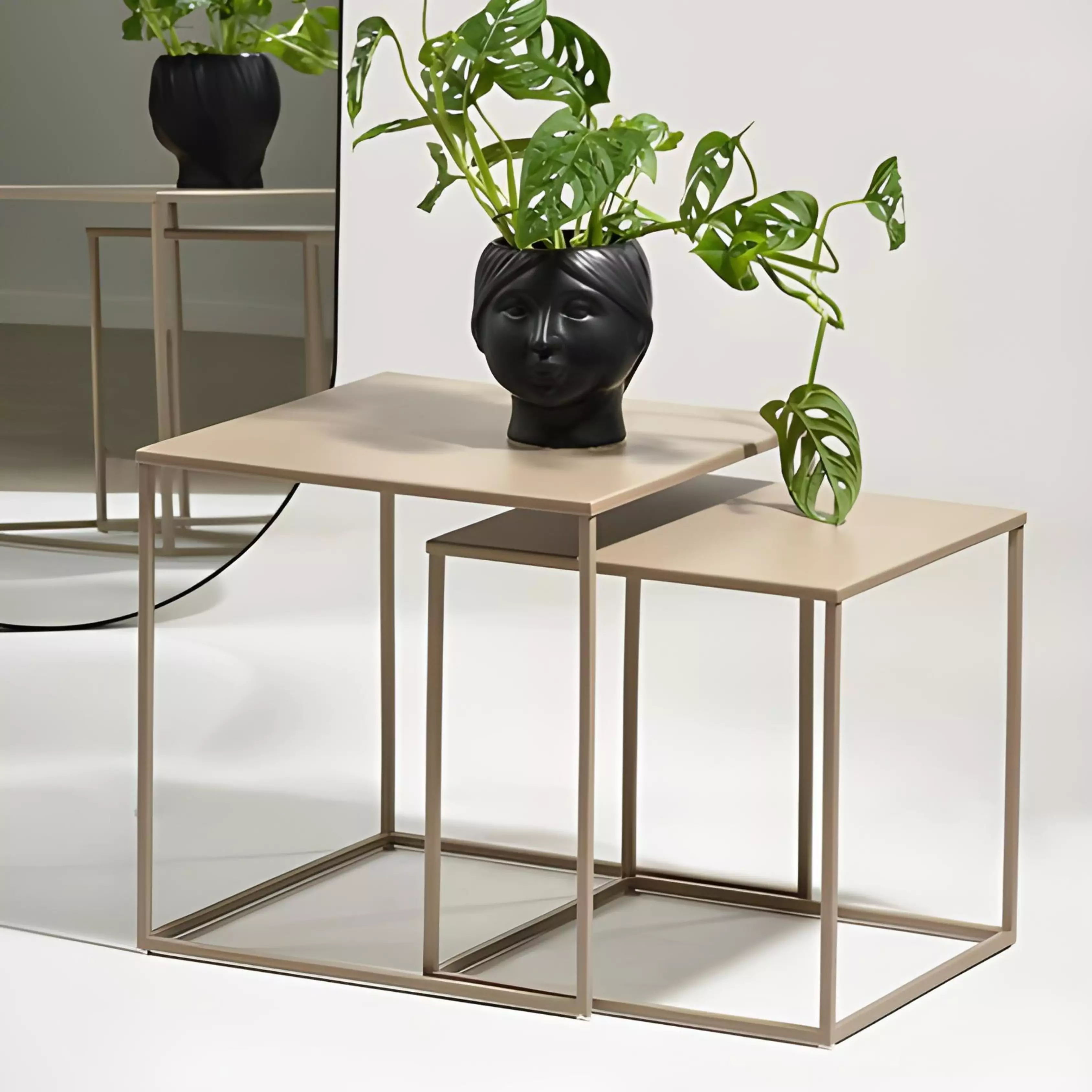 Ensemble Table Basse FERA Beige