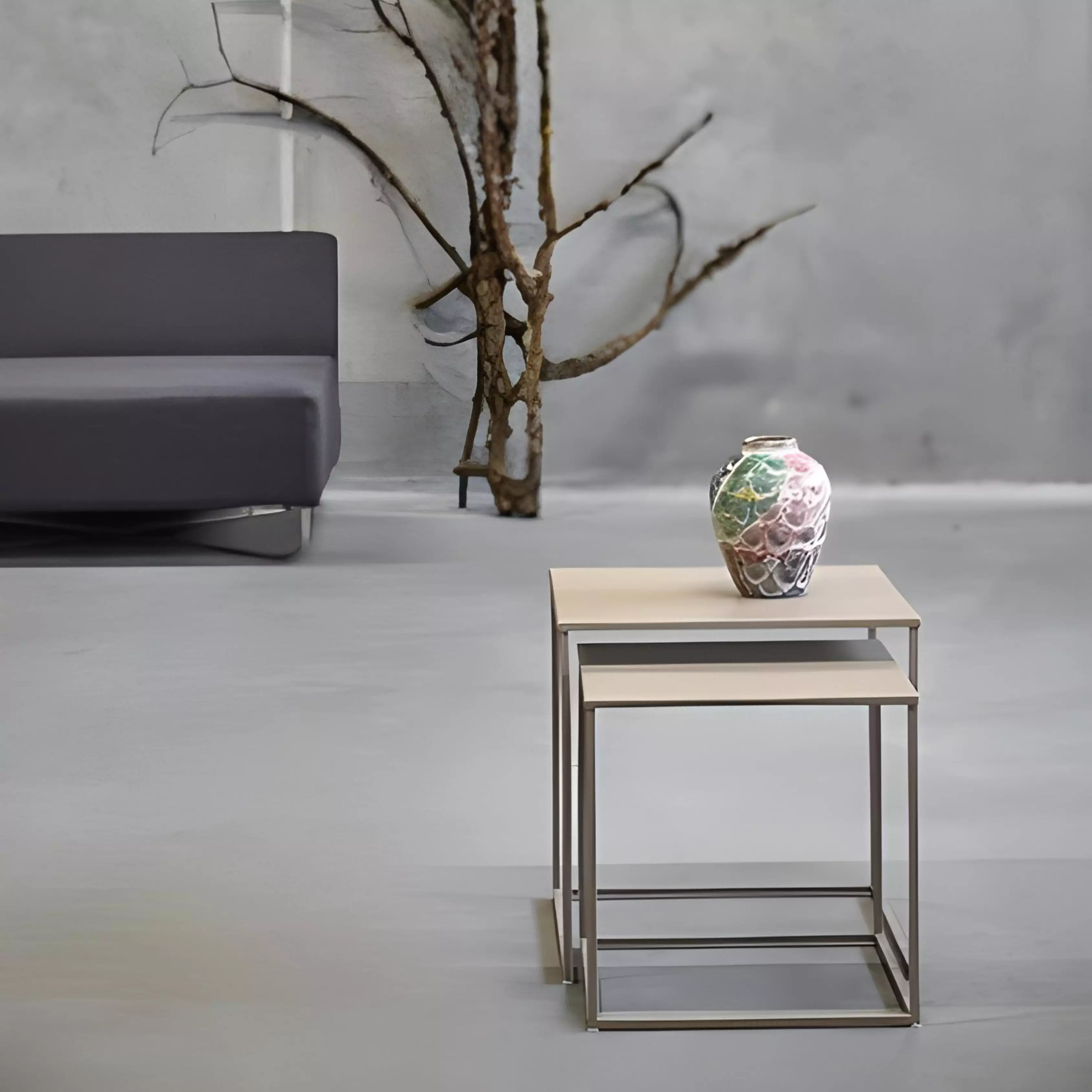 Ensemble Table Basse FERA Beige