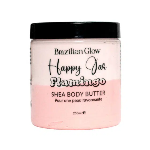 Brazilian Glow - Body Butter Happy Jar : Flamingo