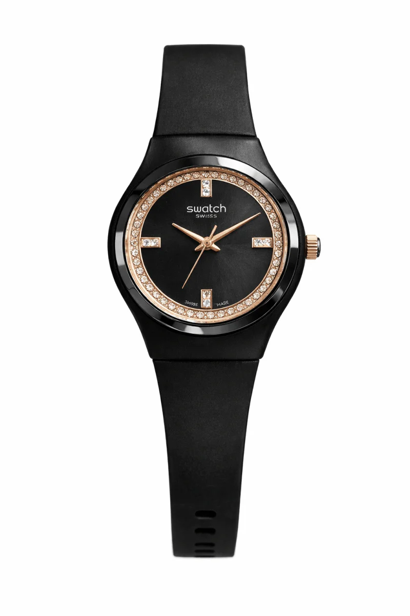 Swatch Midnight Crystal Noir