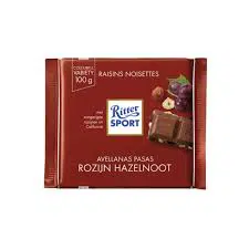 CHOCOLAT RITTER RAISIN NOISETTE