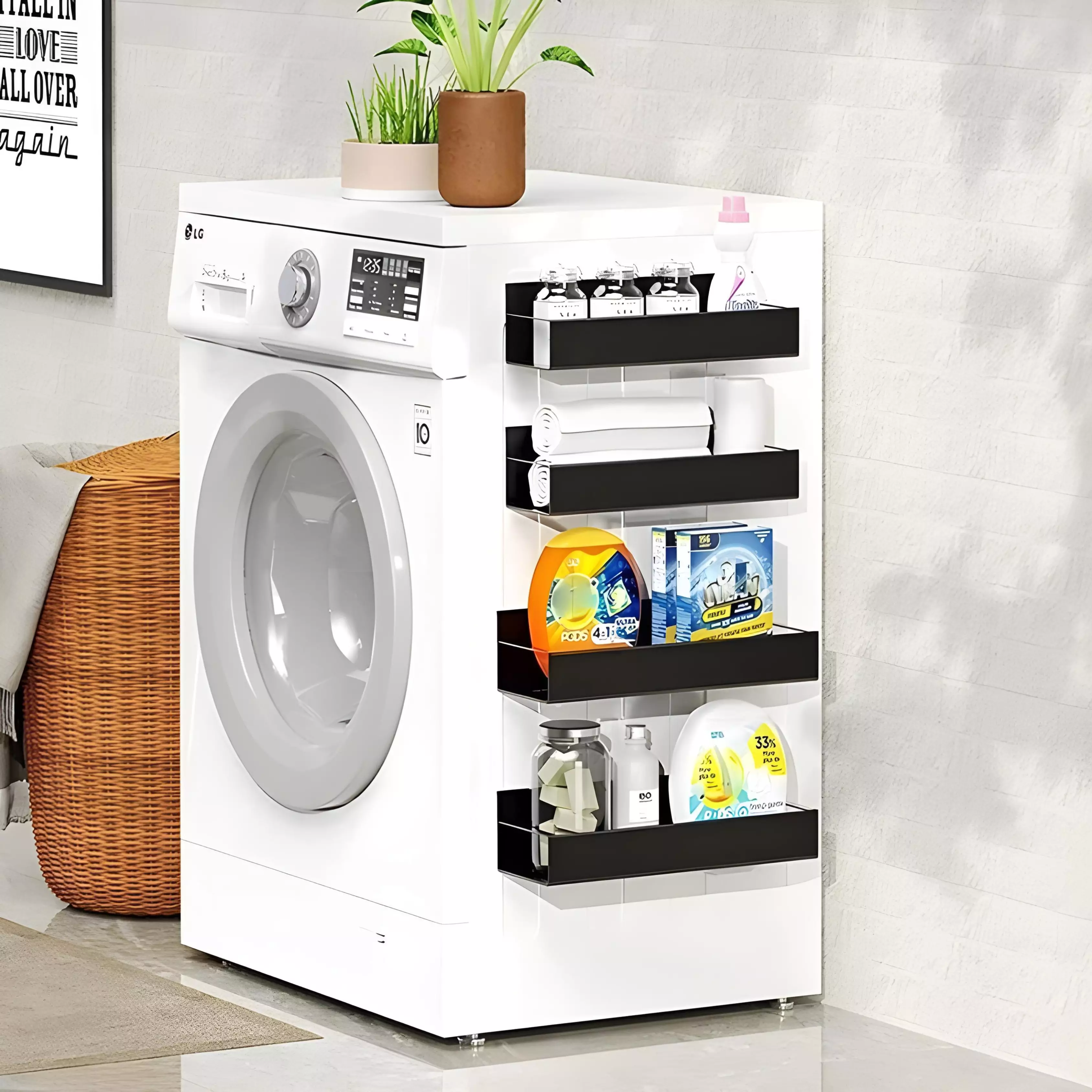 Etageres Magnetiques Multifonction – Lot de 4