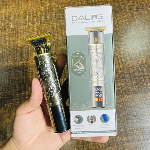 Daling Professionnel Hair clipper with screen