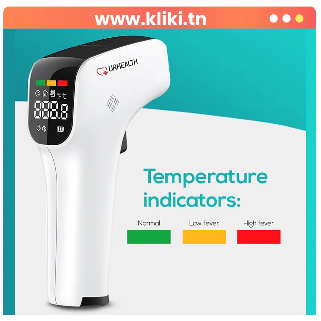 Kliki.tn Thermomètre infrarouge médical professionnel — free download