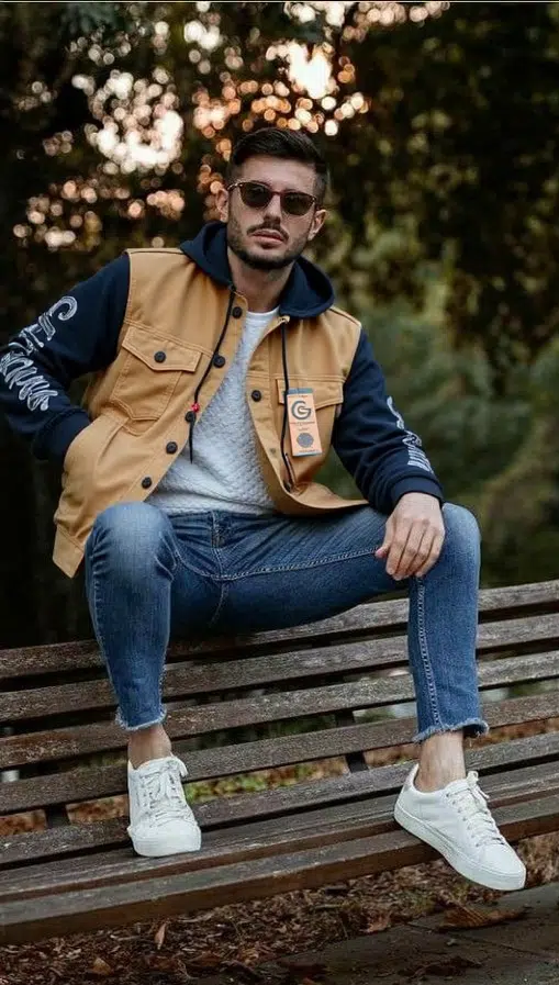 VESTE AVEC CAPUCHE HOMME