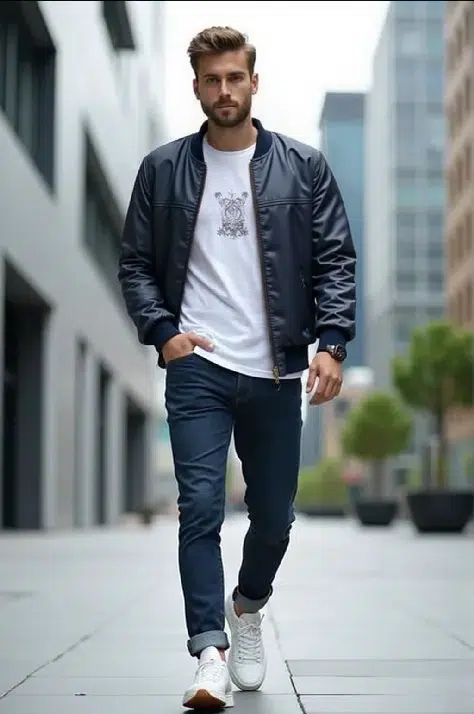 BLOUSON HOMME MODELE CORDON