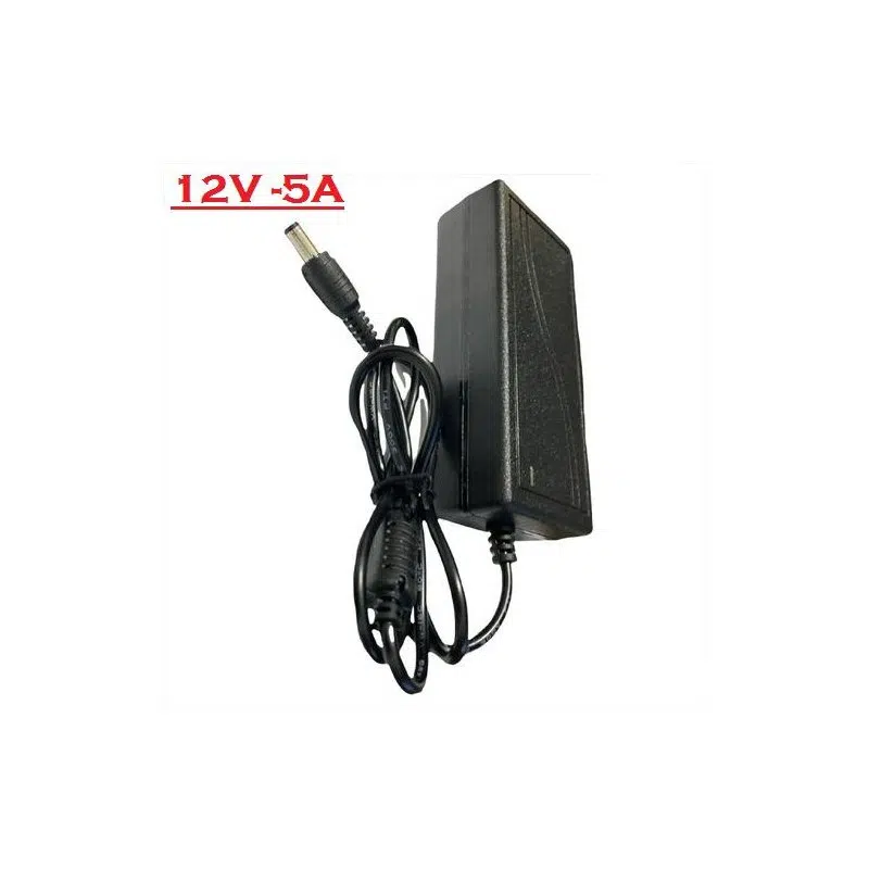 Transformateur - Chargeur 12V - 5A - camera surveillance