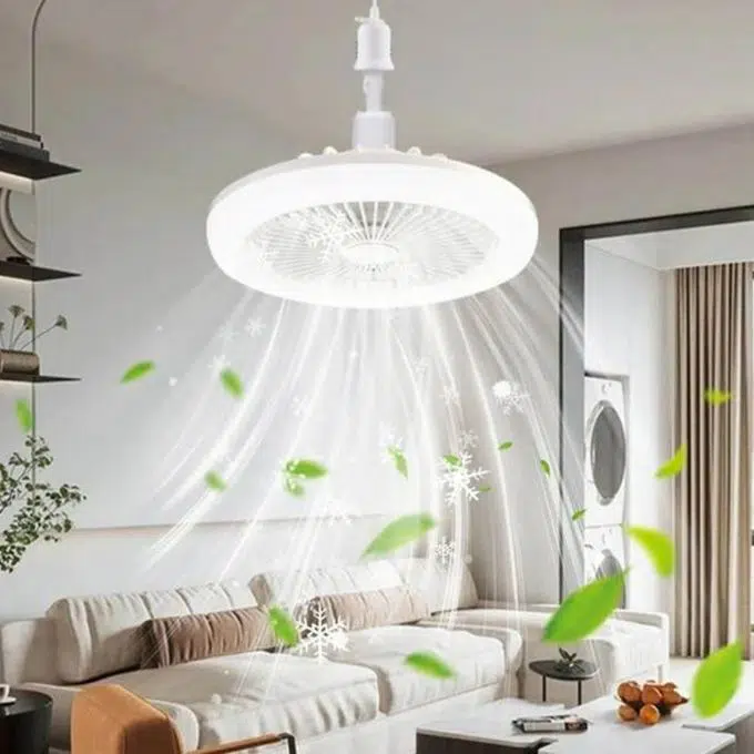 lampe ventilateur silencieux lumineux intelligent avec télécommande