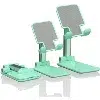 Support de bureau Réglable pour téléphone portable et Tablette - Vert
