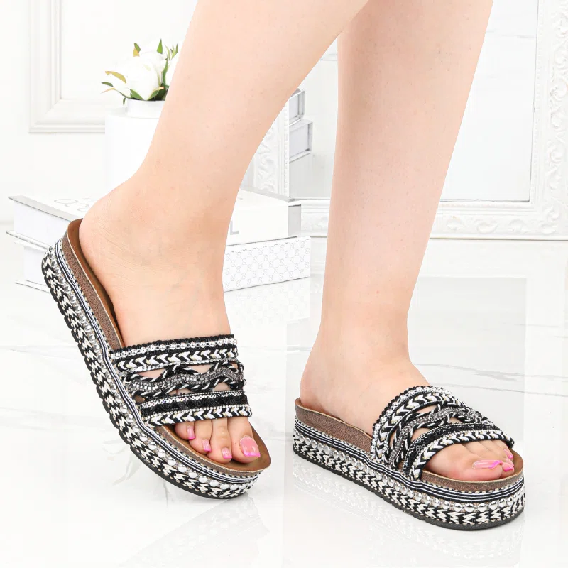 Mule Femme Réf W273 Noir