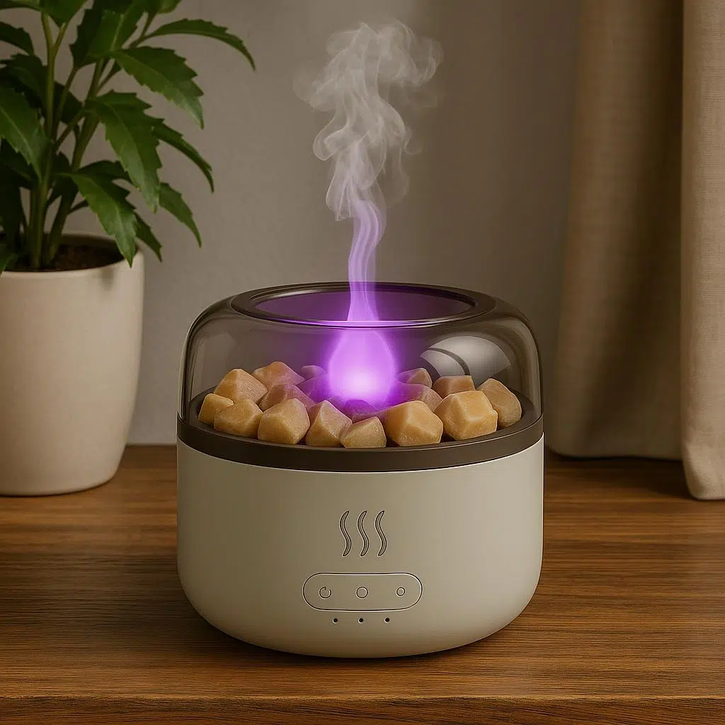 Diffuseur dArômes avec Éclairage RGB et Cristaux 300 ml