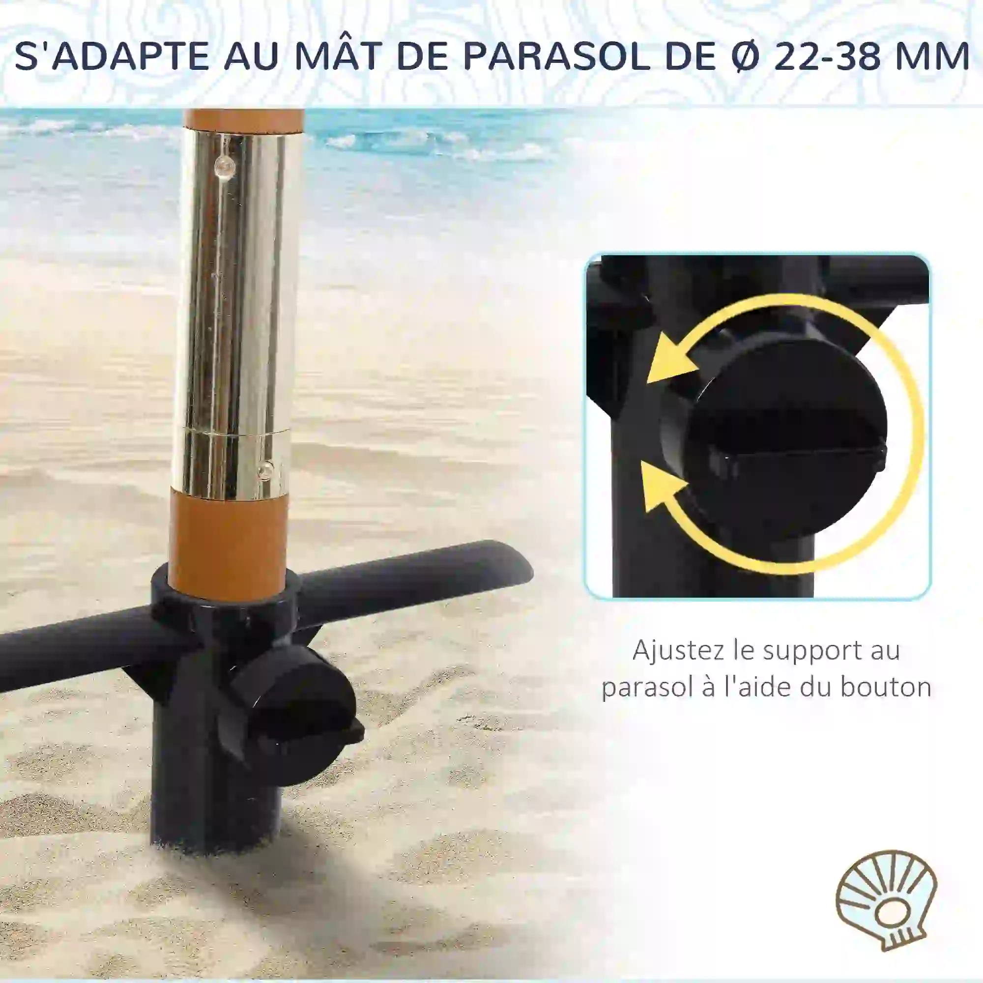 Support Parasol PRO