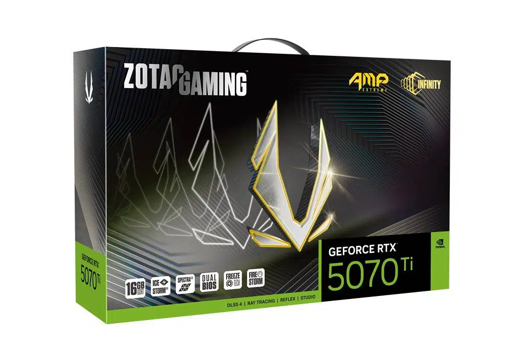 ZOTAC GeForce RTX 5070 Ti AMP Extreme INFINITY